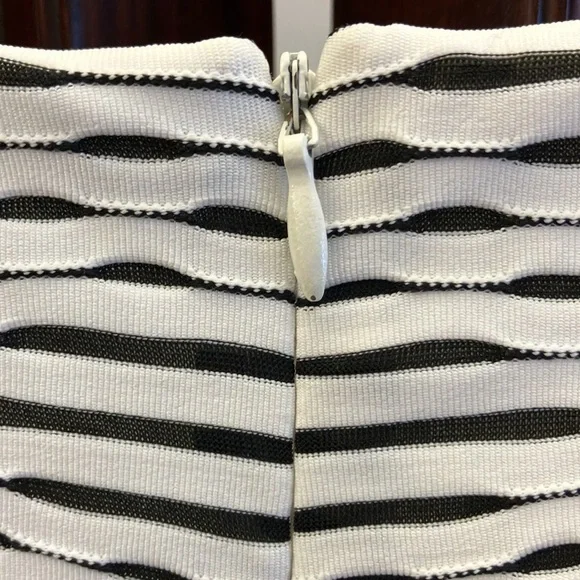 Anne Klein Black and White Sheath swing Dress - Picture 5 of 8